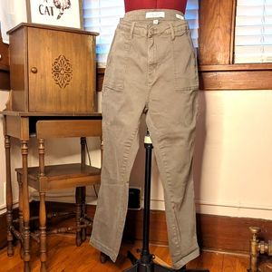 Olive Judy Blue carpenter pants